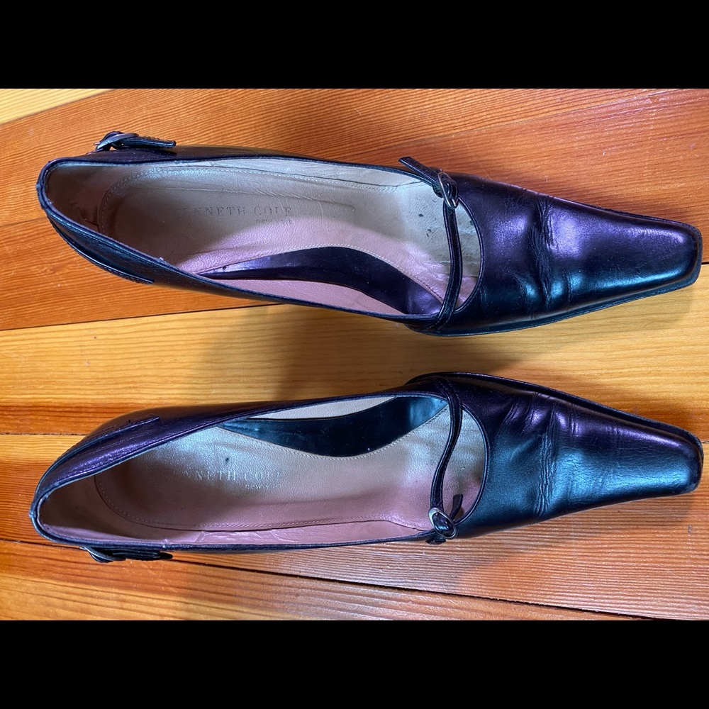 Kenneth Cole Leather Heels, size 7.6 - Picture 7 of 8